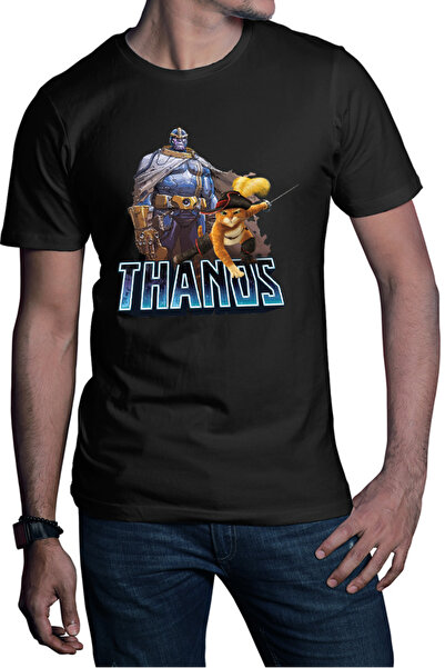 OEM Tricou barbati Thanos DC Anti Hero Shrek Cat Boots