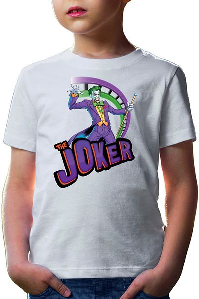 OEM Tricou copii Joker Logo Funny Suit Sad Story Batman