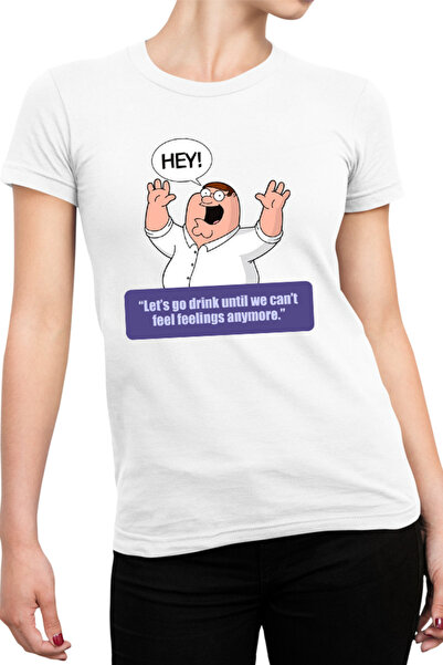 OEM Tricou Femei Family Guy Father Stewie Telegram Sticker Quotes