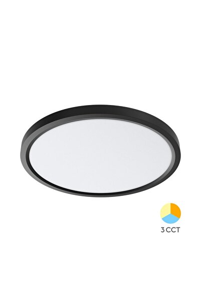 Braytron PLAFONIERA LED 45W 3IN1 IP40 NEGRU JADE RND SLR