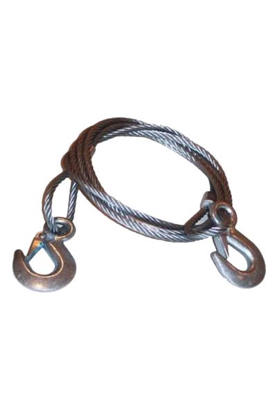 flores Sufa tractare metalica, carlige de remorcare cu siguranta, 10 mm x 4 m