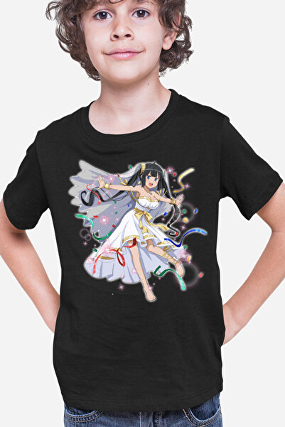 OEM Παιδικό μπλουζάκι DanMachi Hestia Party Light Anime Game