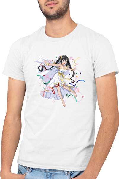 OEM Мъжка тениска DanMachi Hestia Party Light Anime Game