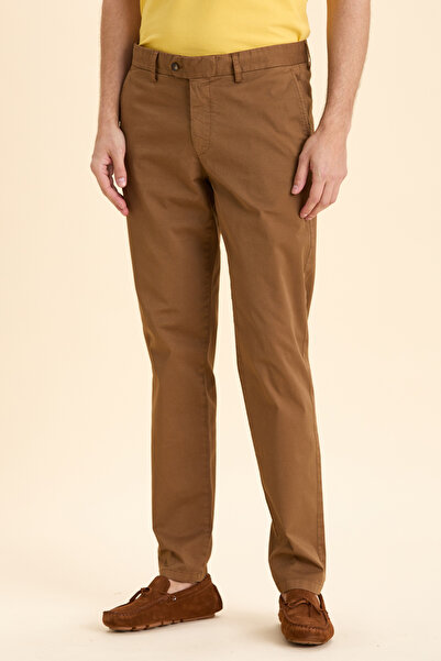 SMILE بنطلون تريفور براون القطني