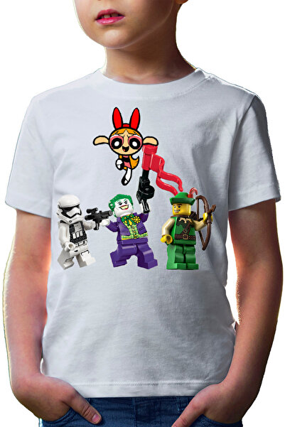 OEM Tricou copii Joker Star Wars Powerpuff Girls Legends of Zelda Roblox