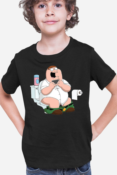OEM Tricou copii Family Guy Bathroom Smartphone Tik Tok Play