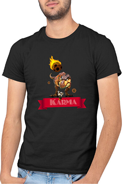 OEM Ανδρικό T-shirt Ice Age Karma Apocalypse Flowers Squirrel