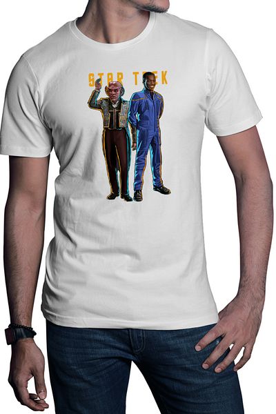 OEM Tricou barbati Star Trek Alien Crew Member Technician Moon Gravity Space