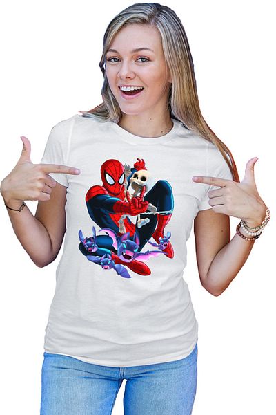 OEM Tricou Femei Spiderman Clash of Clans Clash Royale Game