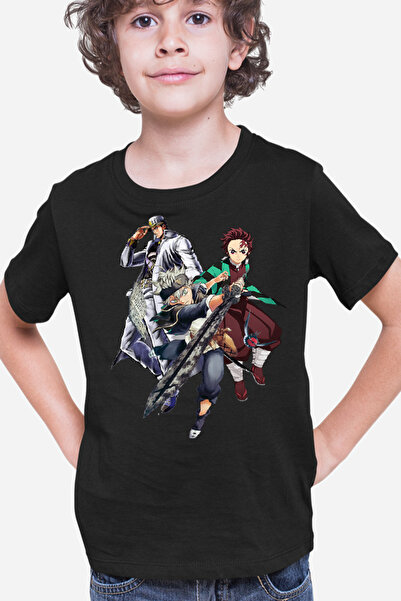 OEM Tricou copii Black Clover Asta Kimetsu no Yaiba Tanjirou JoJo Anime