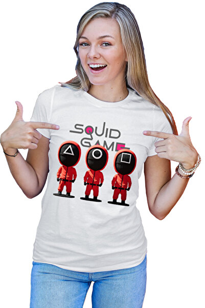 OEM Tricou Femei Squid Game Patrol Survival Drama Hwang Dong-hyuk