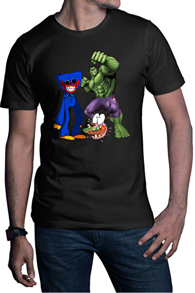 OEM Tricou barbati Huggy Wuggy Courage Coward Dog Hulk Fight Demon