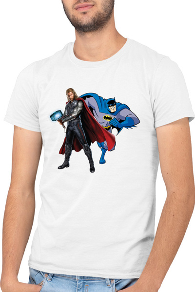 OEM Tricou barbati Thor Batman Super Hero DC Universe