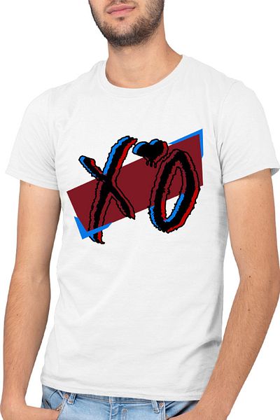 OEM Men's T-shirt The Weeknd Rap Music X O Album Single