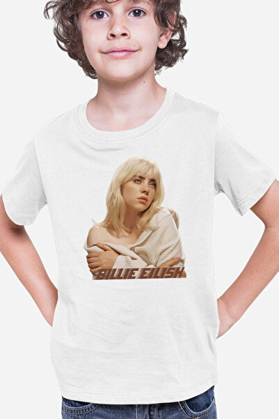 OEM Μπλούζα Billie Eilish Angelic Figure Pop Music Teenage Kids