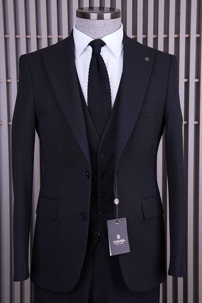 CASABA Men's Vest Suit 7382