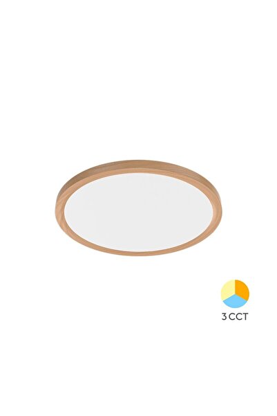 Braytron PLAFONIERA LED 45W 3IN1 IP40 LEMN JADE RND SLR