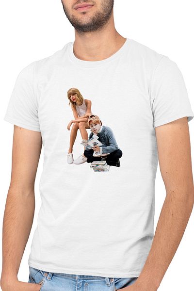 OEM Men's T-shirt Taylor Swift BTS Jimin Comics Concept