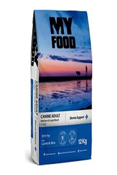 My Food Yavru Köpek Orta Ve Büyük Irk Maması Kuzulu Pirinçli 12 Kg