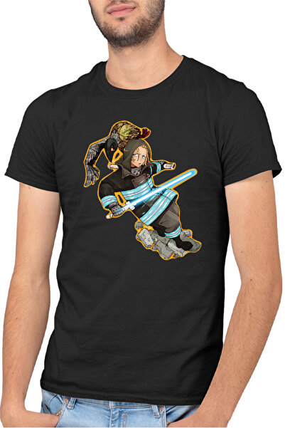 OEM Tricou barbati Fire Force Arthur Anime Otaku