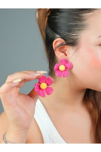 Sumen Butik Daisy Figured Summer Earrings