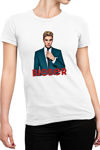 OEM Tricou Femei Justin Bieber Classy Suit Gentleman Artist