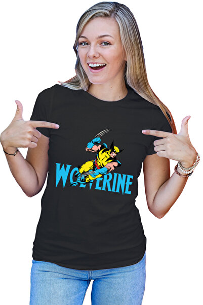 OEM Tricou Femei Wolverine Logo X-MEN Project Experiments Mad Mind