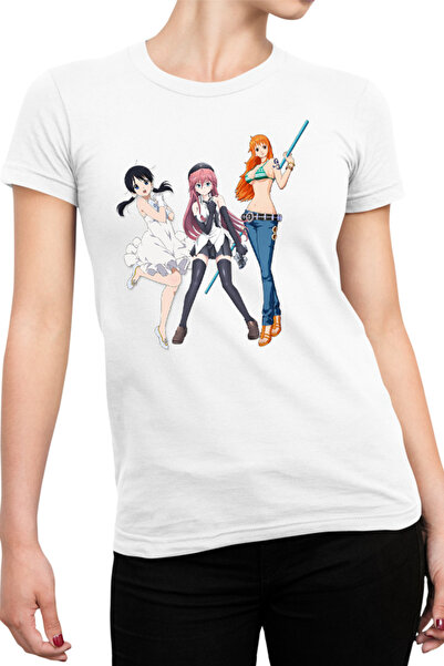 OEM Tricou Femei Trinity Seven One Piece Nami Anime Waifu
