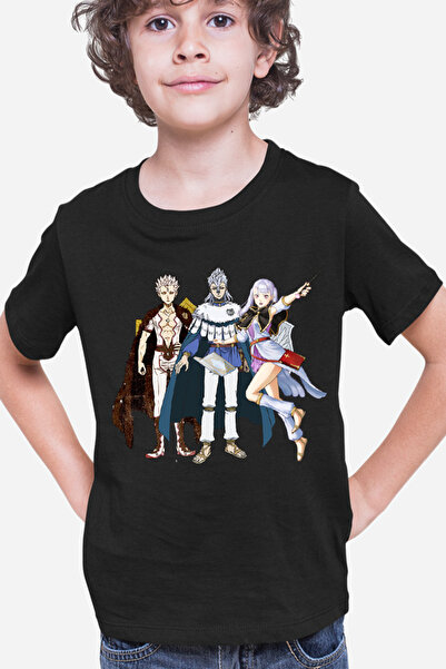 OEM Tricou copii Black Clover Silver Noelle Nozel Tabata Yuuki Mangaka