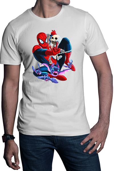 OEM Men's T-shirt Spiderman Clash of Clans Clash Royale Game