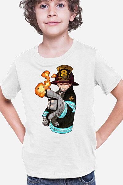 OEM Tricou copii Fire Force Kusakabe Shaman Shounen Manga