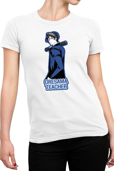 OEM Tricou Femei Oresama Teacher Kyoutarou Okegawa Delinquent Battle