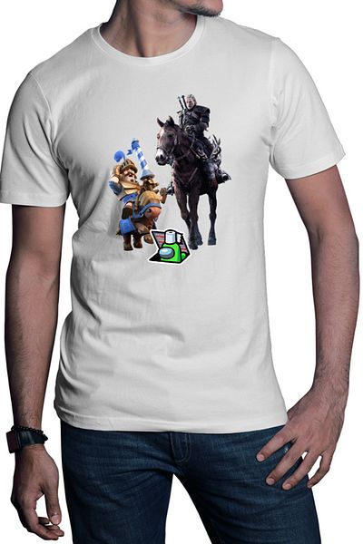 OEM Tricou barbati Clash Royale Among Horse Witcher Ride Strategy
