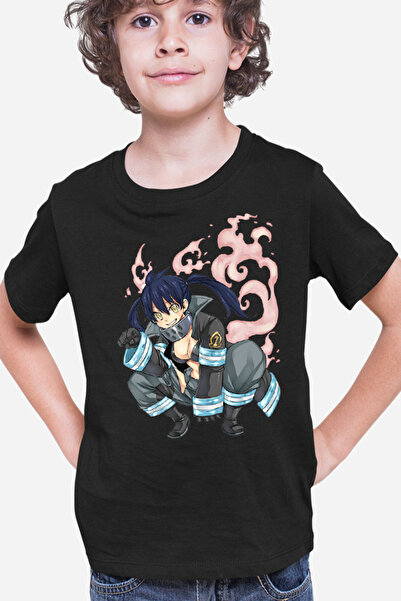 OEM Tricou copii Fire Force Kotatsu Tamaki Witcher Cosplay