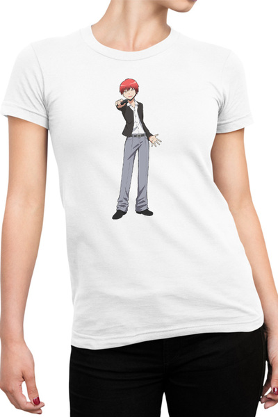 OEM Tricou Femei Assassination Classroom Karma Akabane Fire Unicorn