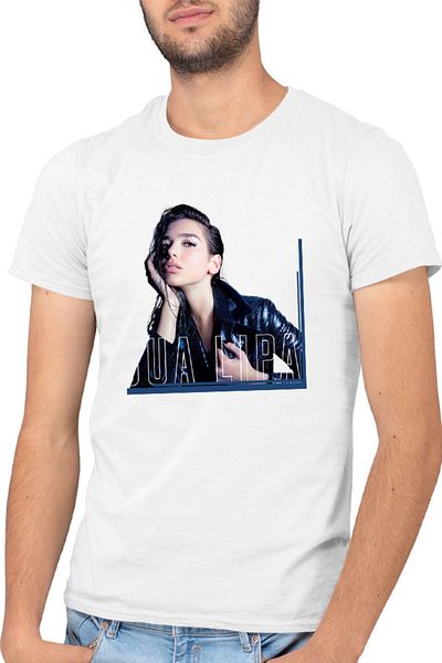 OEM Men's T-shirt Dua Lipa Artist Winner Award MTV Pop Music