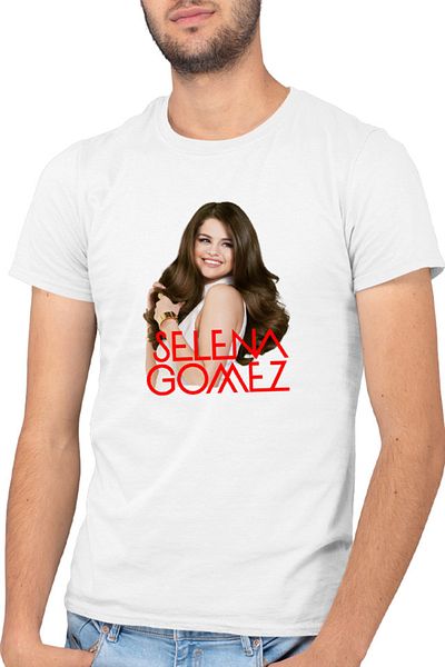 OEM Men's T-shirt Selena Gomez Beautiful Concert Pop Music