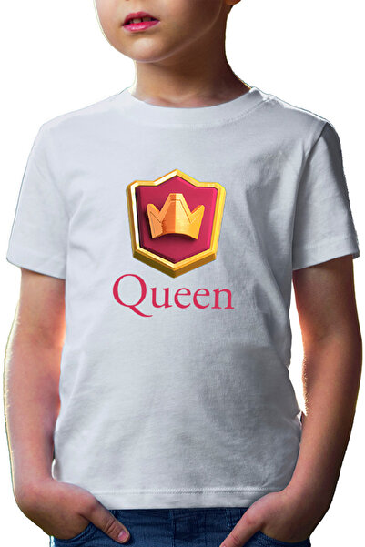 OEM Tricou copii Clash Royale Queen Icon Player Save Great