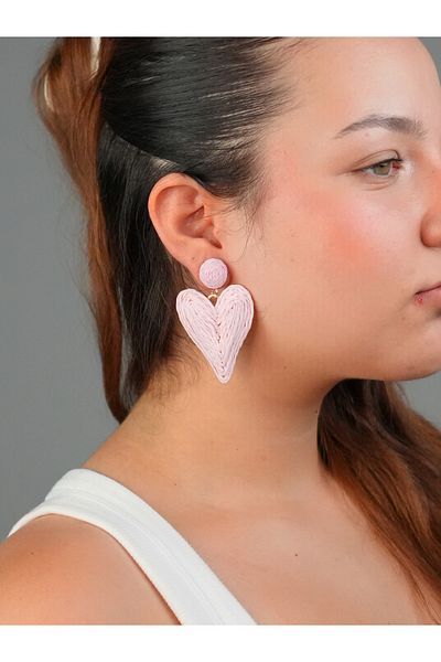 Sumen Butik Heart Figured Dangle Summer Earrings