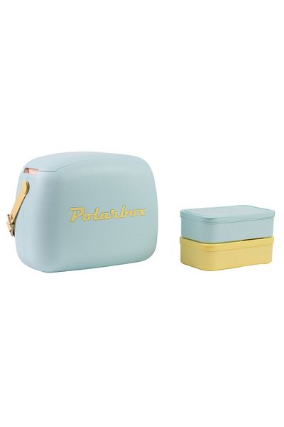 Polarbox Cooler bag, Polarbox, Pop, 6 liters, pastel blue/yellow