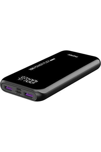 Faster Power Bank 22.5W, 10000mAh Portable Charger with Dual USB & Type-C Ports, Fast Charging with