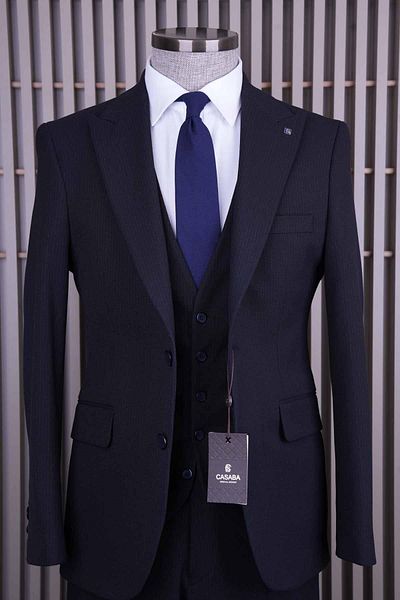 CASABA Men's Vest Suit 7382