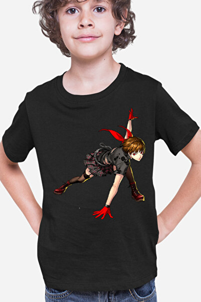 OEM Tricou copii Persona Niijima Makoto Fight Game Metaverse