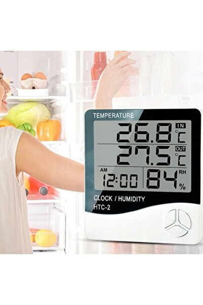 Azaris STACJA POGODOWA TERMOMETR HIGROMETR POGODY POKOJOWY ELEKTRONICZNY