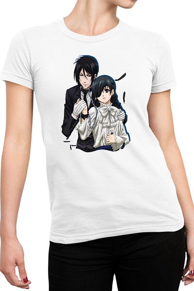 OEM Tricou Femei Black Butler Sebi Ciel Protective Demon Revance