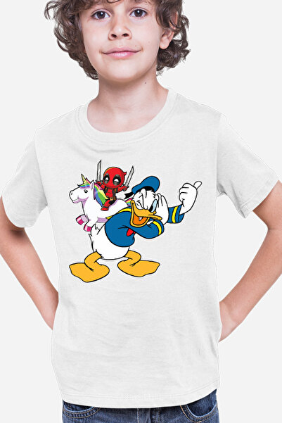 OEM Tricou copii Donald Duck DeadPool Marvel Universal Studios