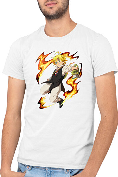 OEM Мъжка тениска Седем смъртни гряха Meliodus Myanimelist