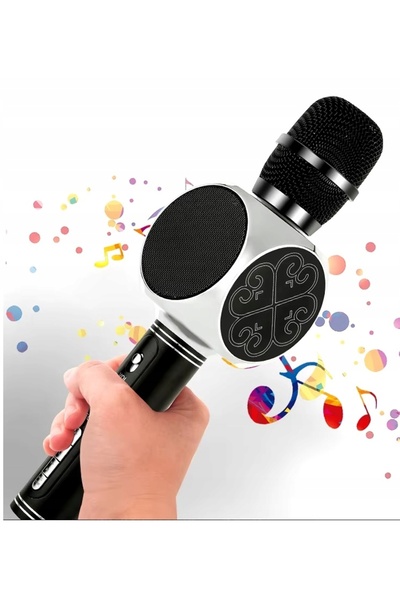 Azaris MIKROFON DLA DZIECI KARAOKE USB BLUETOOTH DLA DZIECI RÓŻNE GŁOSY NAGRYWANIE