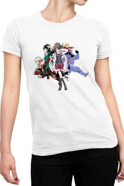 OEM Tricou Femei Trinity Seven Kazama Levi My Hero Academia Alchemy