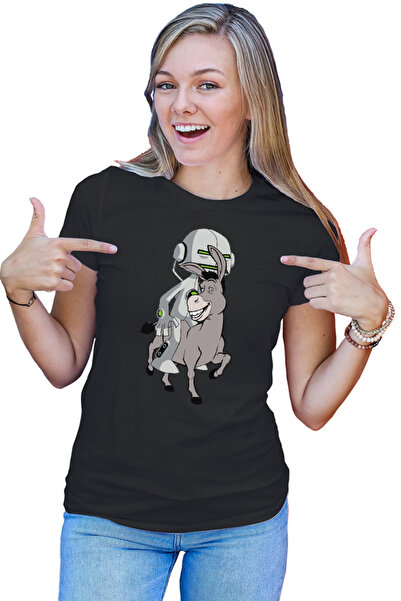 OEM Tricou Femei Ben10 Shrek Donkey Small Monster Master